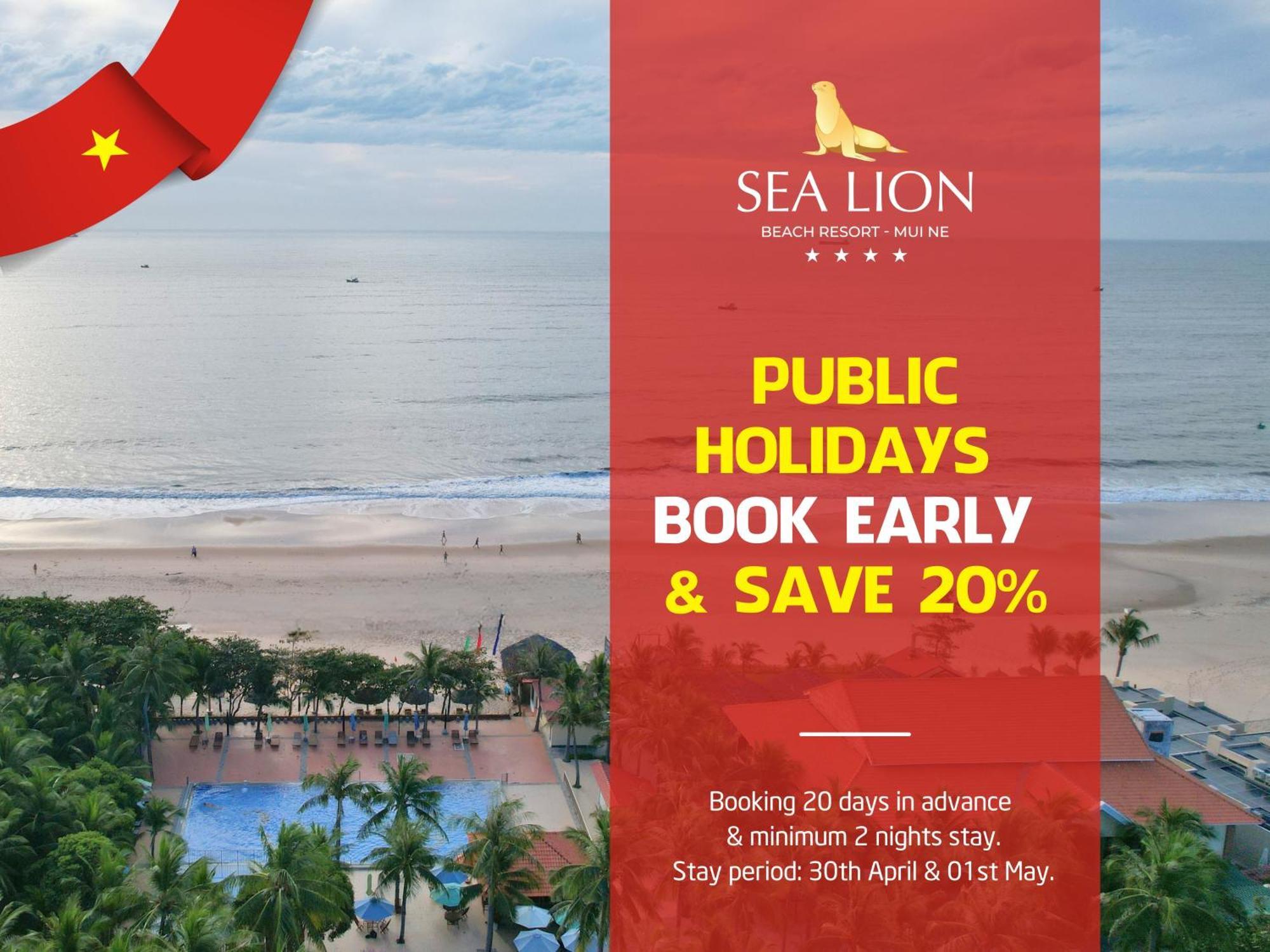 Sea Lion Beach Resort Mui Ne Zewnętrze zdjęcie